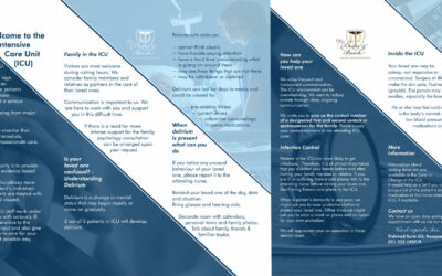 Intensive Care Unit Pamphlet